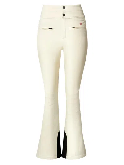 Perfect Moment High-waist Aurora Flare Ski Pant In White