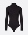 Perfect Moment High-neck Ski Bodysuit In Black