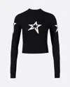Perfect Moment Cable Merino Wool Sweater Xl In Black