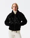 Perfect Moment Carving Apres Down Jacket Xl In Black-liquid