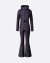 Perfect Moment Women's Houndstooth Tignes Ski Suit, Ski One Piece, B&b Houndstooth, L