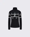 Perfect Moment Skiier Merino Wool Turtleneck Xl In Black