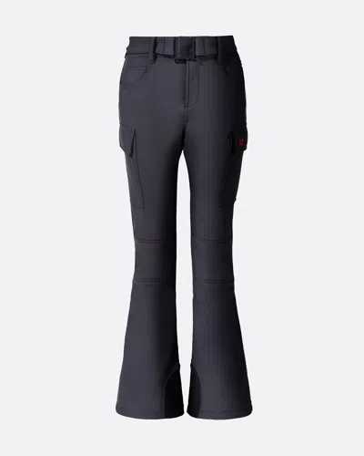 Perfect Moment Women's Mid-rise Cargo Ski Pant, Ski Pants, Black, Xl