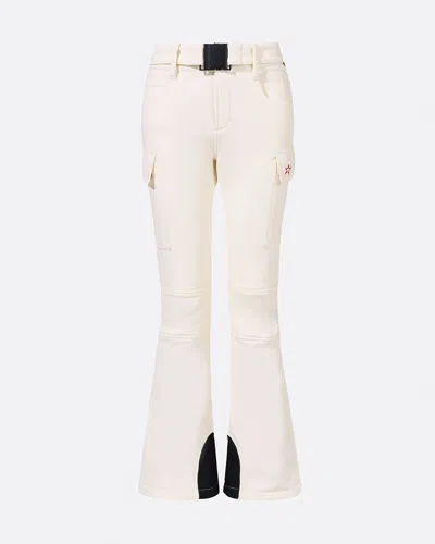 Perfect Moment Mid-rise Cargo Ski Pant Xl In White