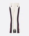 Perfect Moment Mid-rise Queenie Ski Pant Xl In Antique-white