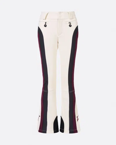 Perfect Moment Mid-rise Queenie Ski Pant Xl In Antique-white