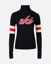 Perfect Moment Neve Merino Wool Sweater L In Black