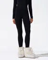 Perfect Moment Seamless Thermal Legging In Black