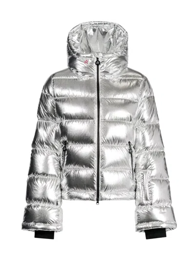 Perfect Moment Polar Flare Ski Iii Jacket In Silver