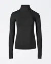 Perfect Moment Seamless Thermal Top Xl In Black