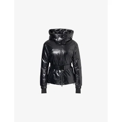 Perfect Moment Womens Candice Shell-down Ski Parka Jacket Black Xs