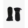 Perfect Moment Davos Logo-embroidered Padded Gloves In Black