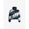 Perfect Moment Super Mojo Down Jacket Xl In Liquid Blue