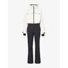 Perfect Moment Womens Snow White Helen High-neck Straight-leg Shell-down Ski Suit In Snow White