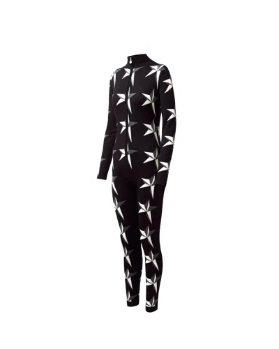 Perfect Moment Womens Star  Suit In Black