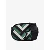 Perfect Moment Womens Waffle Print - Green Star Woven Belt Bag