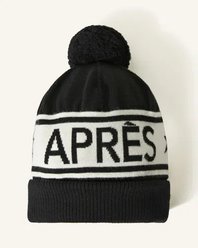 Perfect Moment Wool Après Schild Beanie Onesize In Black