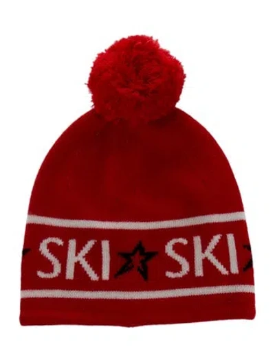 Pre-owned Perfect Moment Wool Beanie In Red