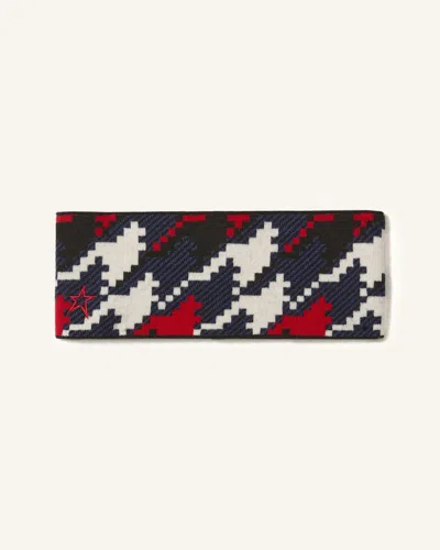 Perfect Moment Wool Blend Houndstooth Headband Onesize