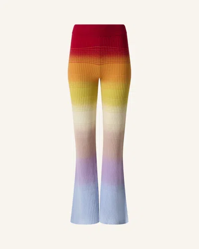 Perfect Moment Wool Rainbow Knit Pant M