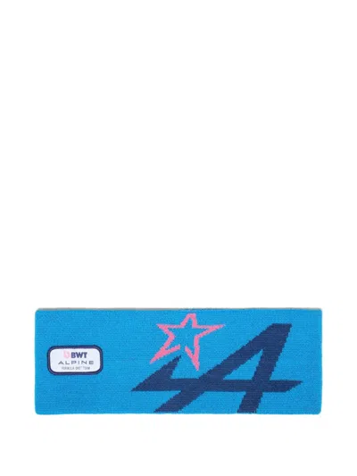 Perfect Moment X Alpine Wool Racing Headband In Blue