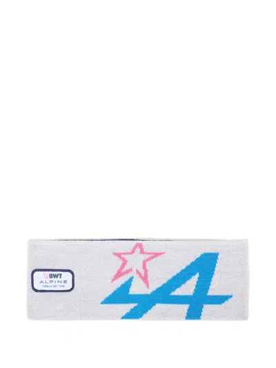 Perfect Moment X Alpine Wool Racing Headband In White