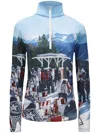 Perfect Moment X Dede Johnston Thermal Base Layer In Blau