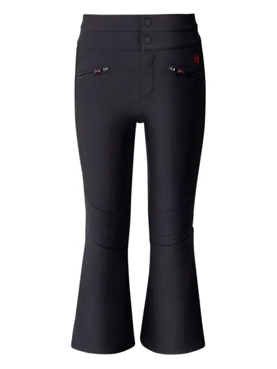 Perfect Moment Kids' Aurora Flared Ski Trousers In Schwarz