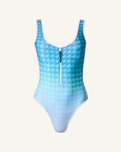 Perfect Moment Zip Front Swimsuit M