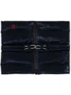 Perfect Moment Zip-up Neck Warmer In Blue