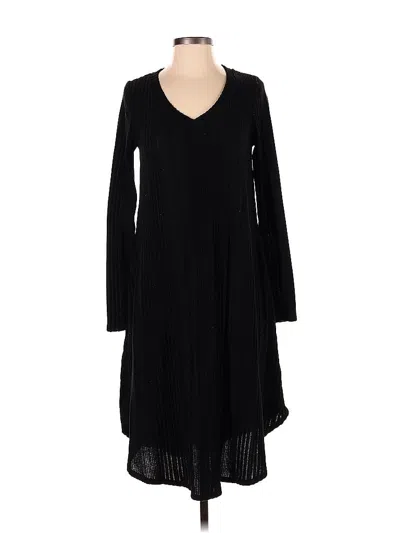 Pre-owned Perfect Peach Casual Dress In Black