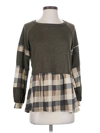 Pre-owned Perfect Peach Casual Dress In Gray