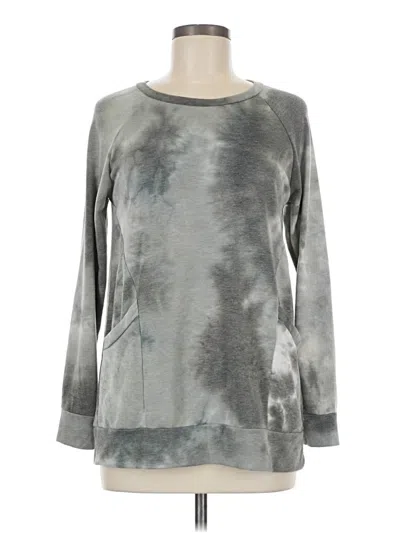 Pre-owned Perfect Peach Pullover Sweater In Gray