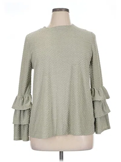Pre-owned Perfect Peach Pullover Sweater In Green
