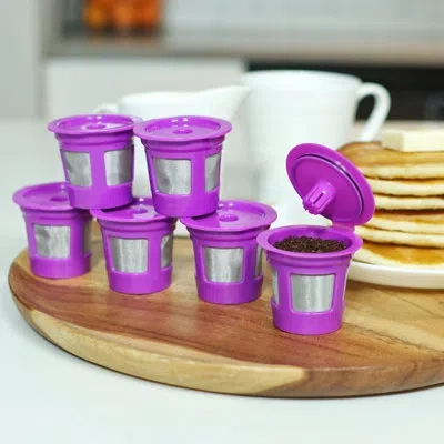 Perfect Pod Café-save 6-pack With Ez-scoop | Reusable K-cup Coffee Pods Value Bundle