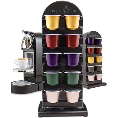 Perfect Pod Espresso Tower In Black