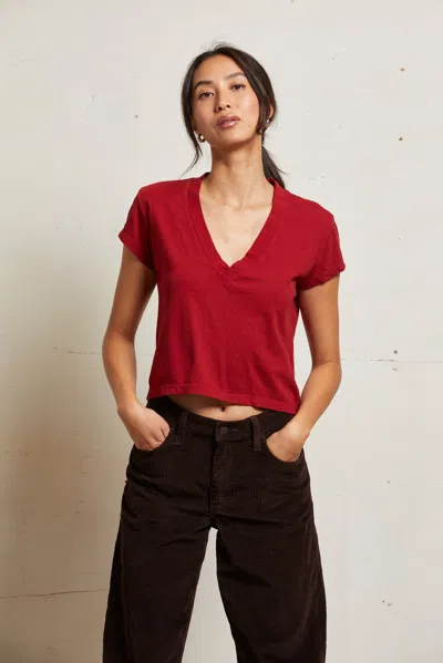 Perfect White Tee Alanis In Brown