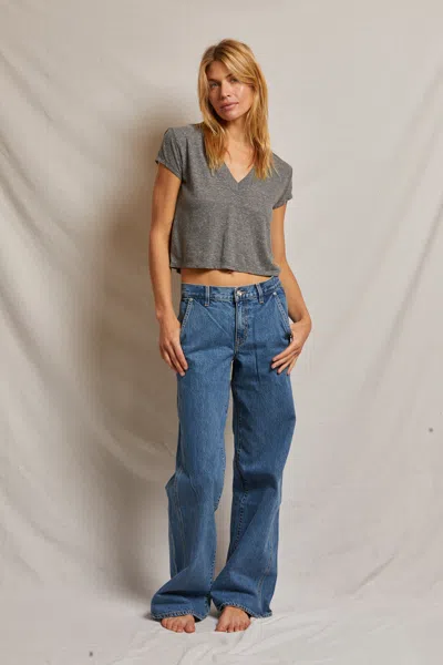 Perfect White Tee Alanis In Blue