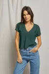 Perfect White Tee Alanis In Green