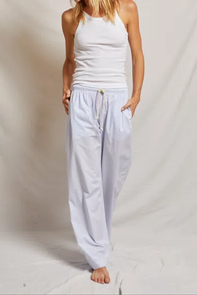 Perfect White Tee Andi Stripe In White