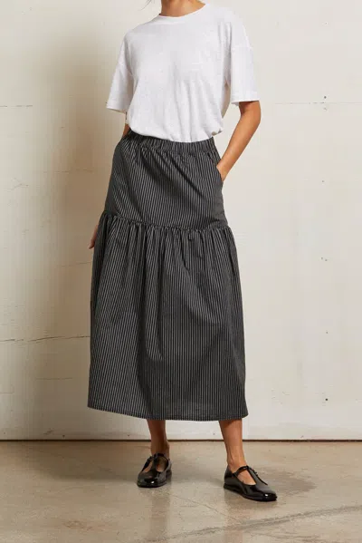 Perfect White Tee Arielle Stripe In Multi