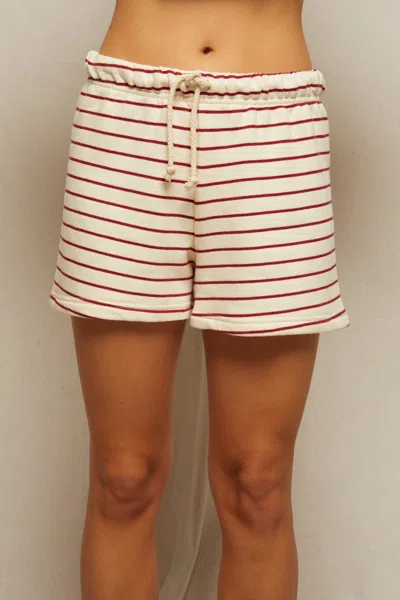 Perfect White Tee Bennie In Red