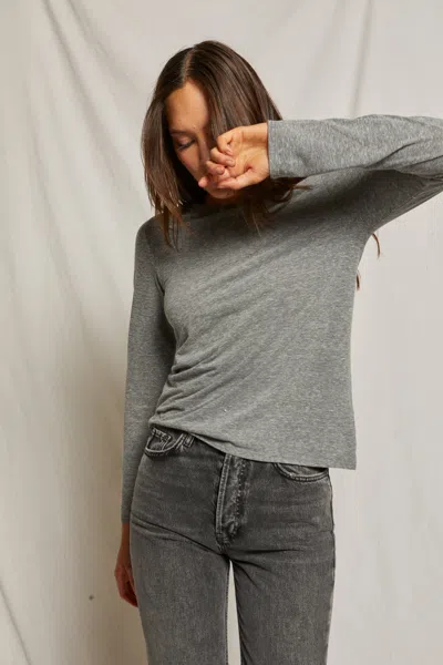 Perfect White Tee Dylan In Gray