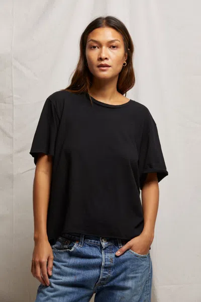 Perfect White Tee Eddie In Black