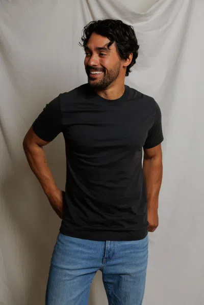 Perfect White Tee Elijah In Black