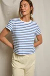 Perfectwhitetee Everett Stripe In Blue