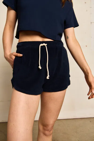 Perfect White Tee Farrah In Blue