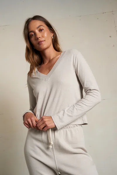 Perfect White Tee Fiona In Gray