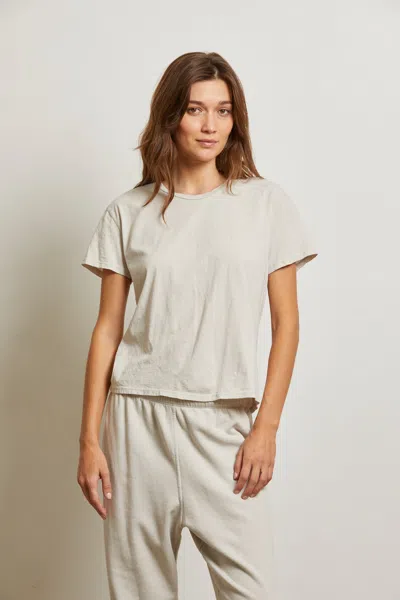 Perfect White Tee Harley In Gray