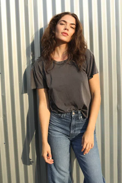 Perfect White Tee Harley In Gray